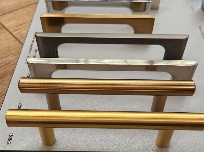 kitchen cabinet handle finish options